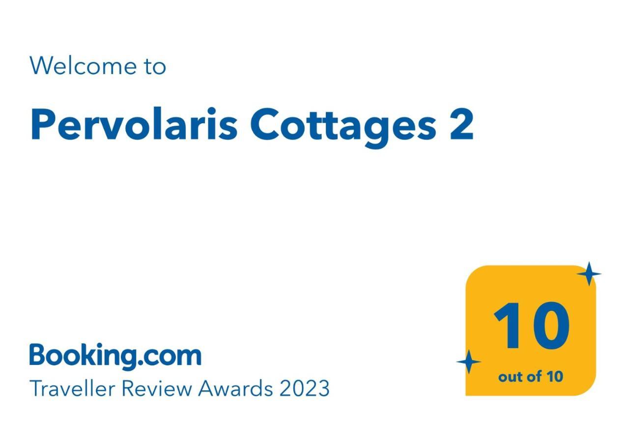 Pervolaris Cottages 2 Goudhi Eksteriør bilde